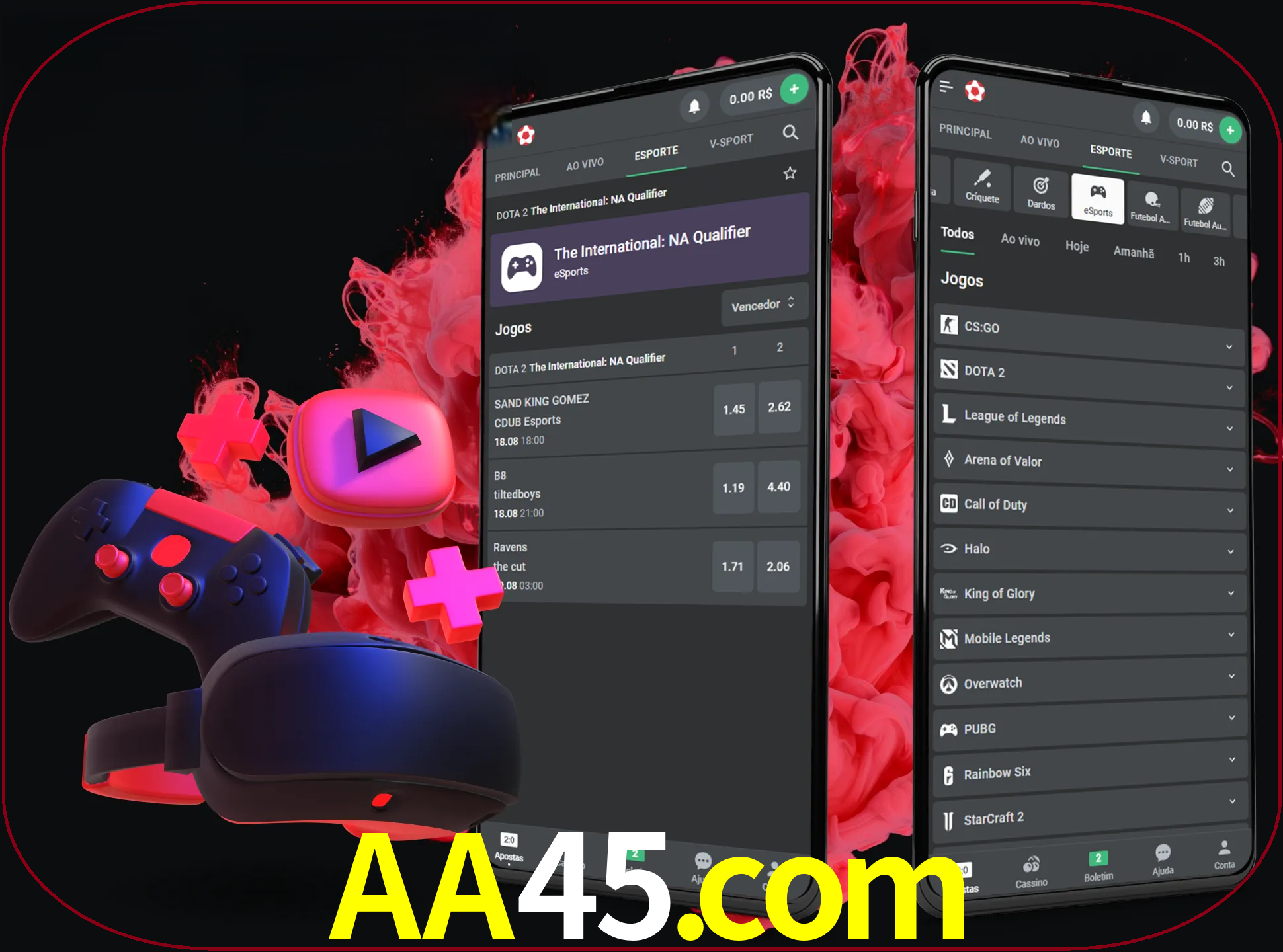 Para ter a aplicação móvel aa45 no seu smartphone, basta descarregar o ficheiro apk e seguir as instruções.