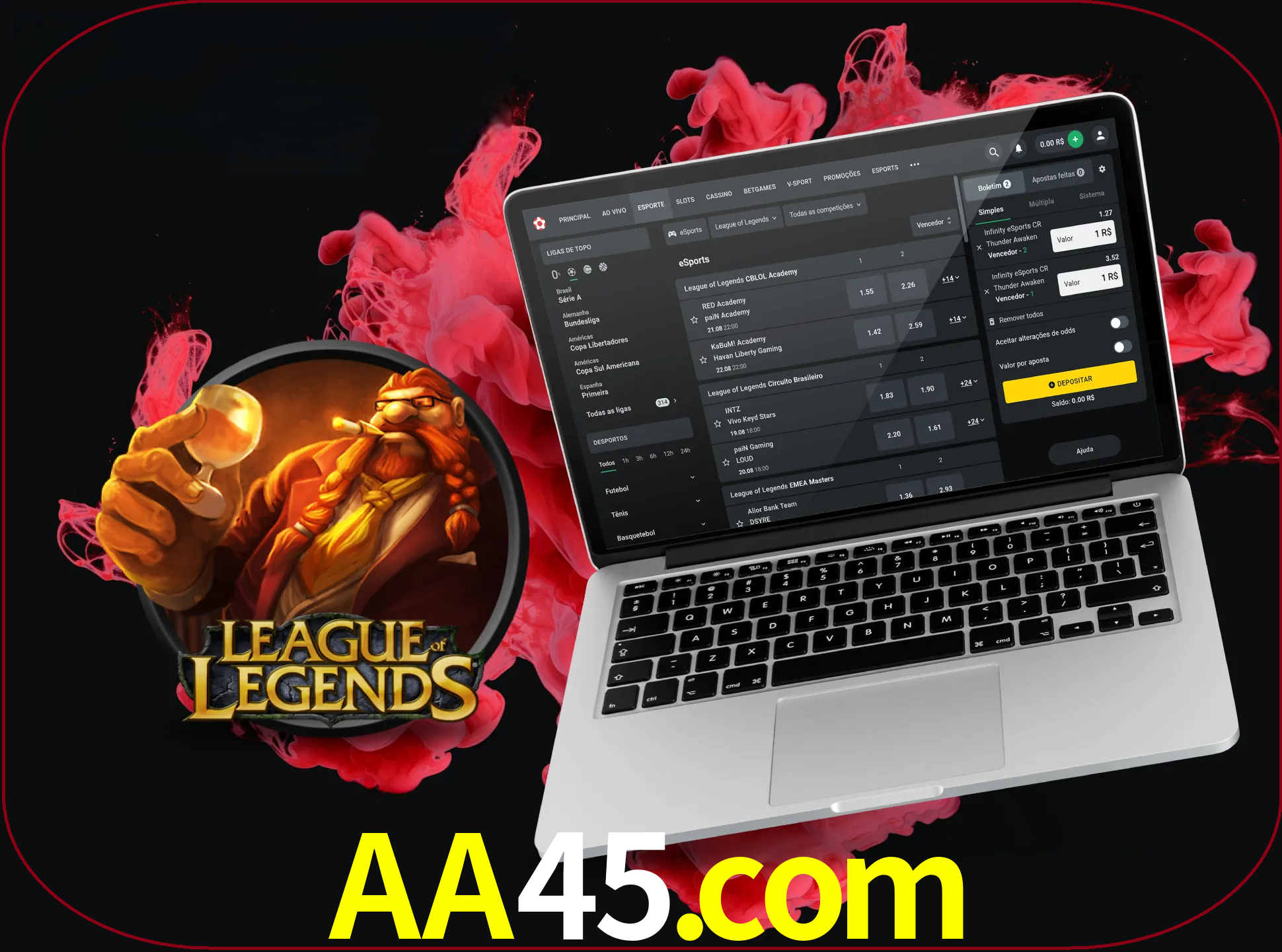 Se é um fã deste jogo, muitos torneios fantásticos que o vão surpreender estão disponíveis no aa45.